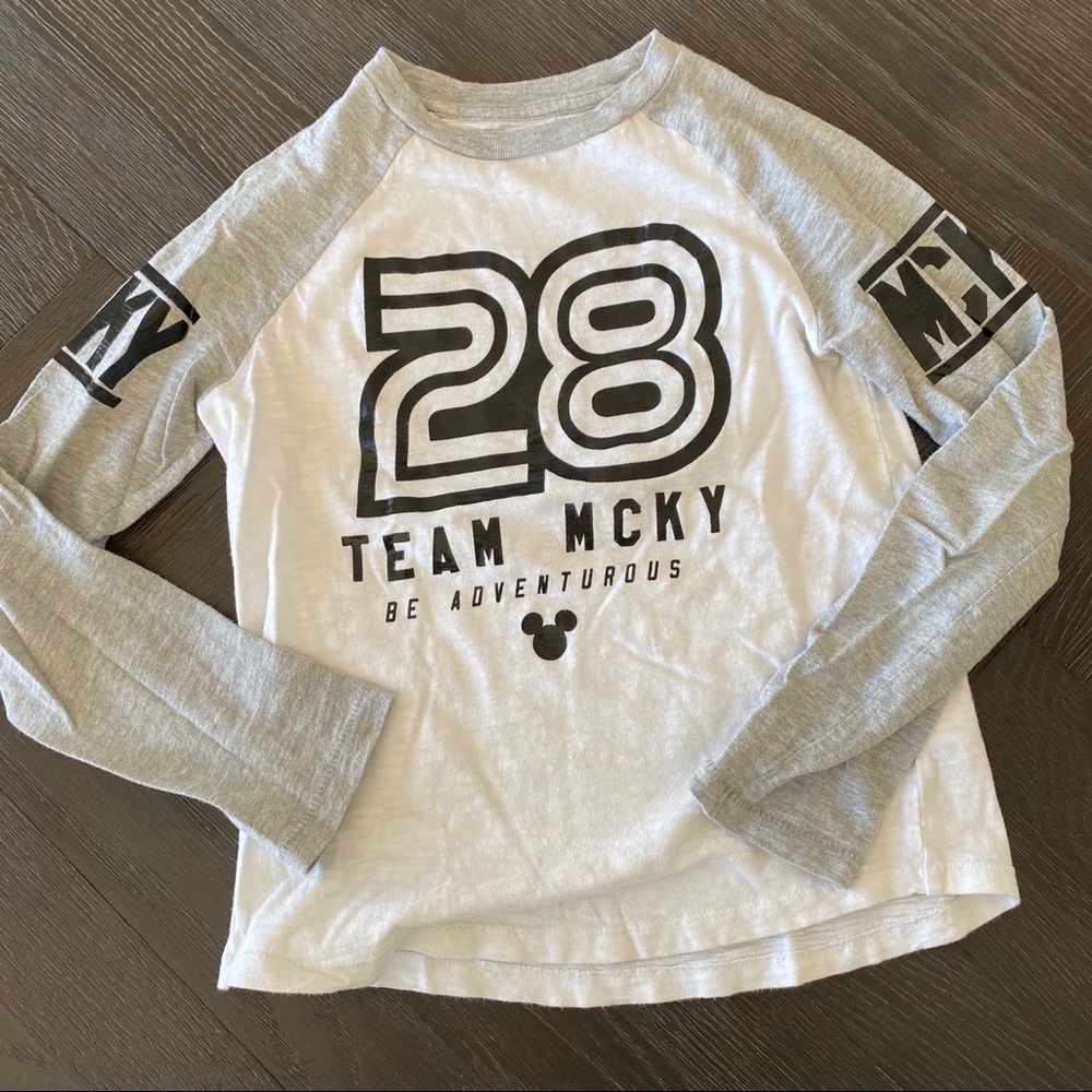 Gap Boys Mickey Mouse Disney Long Sleeve Tee